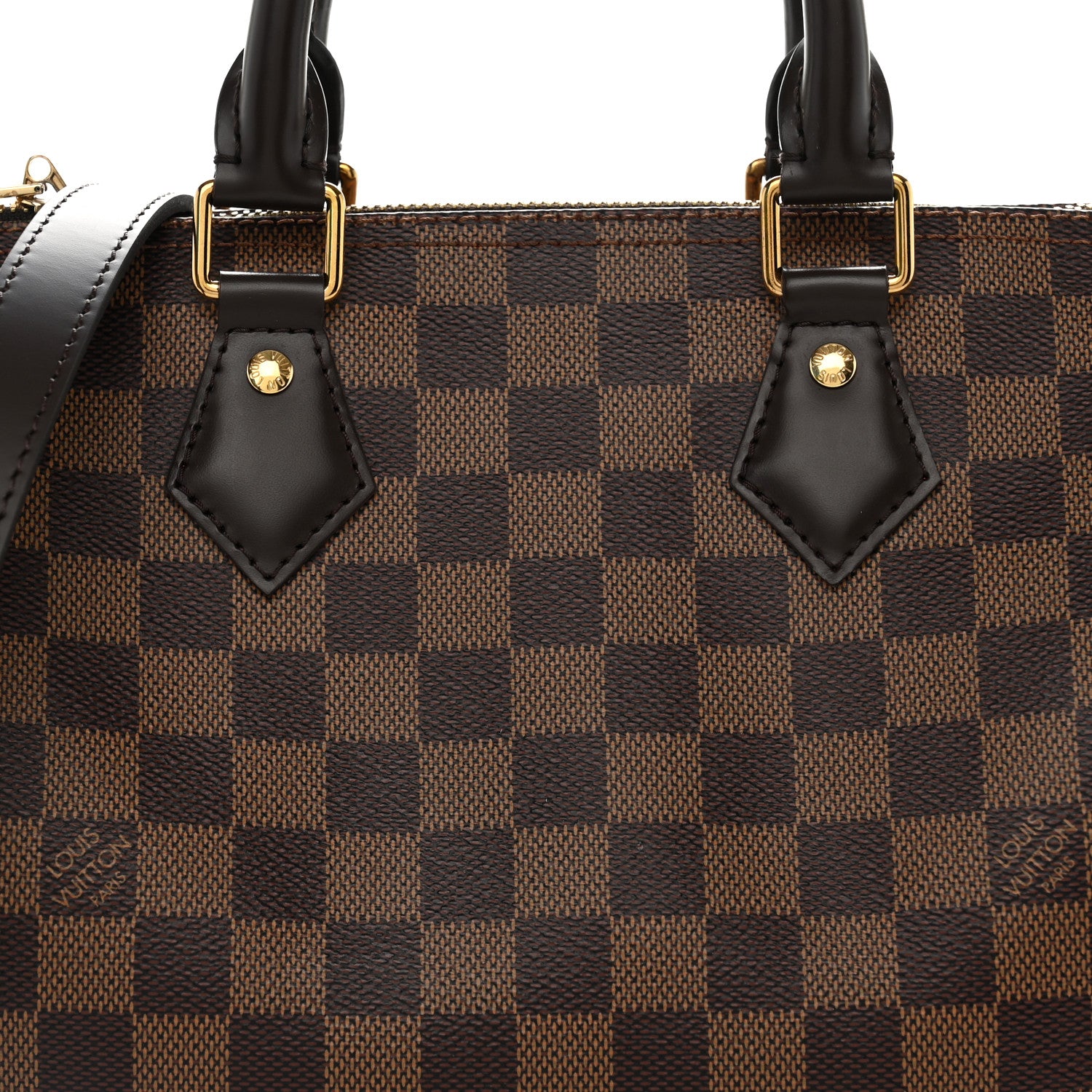 Louis Vuitton Damier Ebene Speedy Bandouliere 25 7 of 12