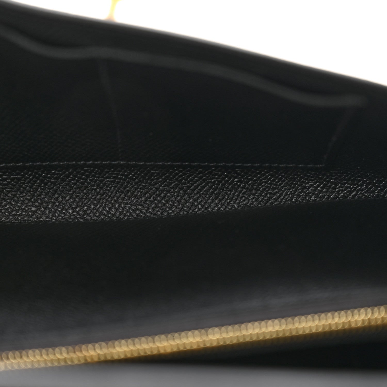 Hermes Epsom Kelly Wallet To Go Black 6 of 15