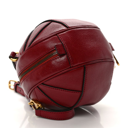 Gucci Piuma Lux Energy Mini Tifosa Basketball Shaped Shoulder Bag Romantic Cerise 7 of 10