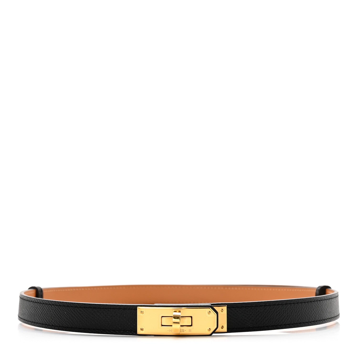 Hermes Epsom Kelly Belt Black 1 of 4