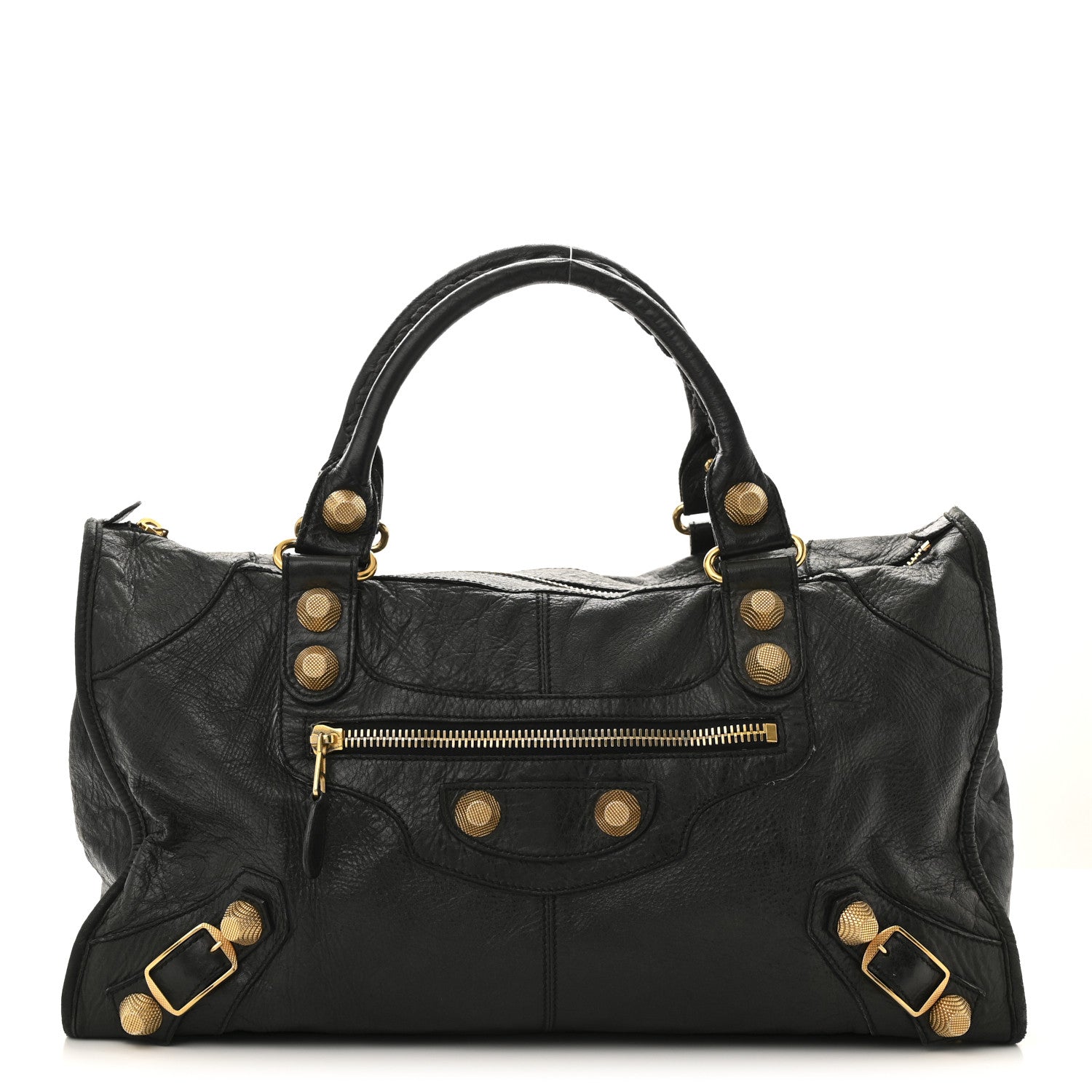 Balenciaga Agneau Giant 21 Gold Hardware Work Black 1 of 15