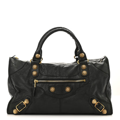 Balenciaga Agneau Giant 21 Gold Hardware Work Black 1 of 15