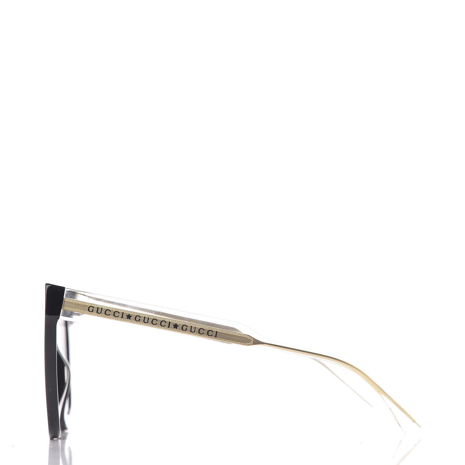Gucci Acetate Crystal Sunglasses GG0564S Black Grey 3 of 8
