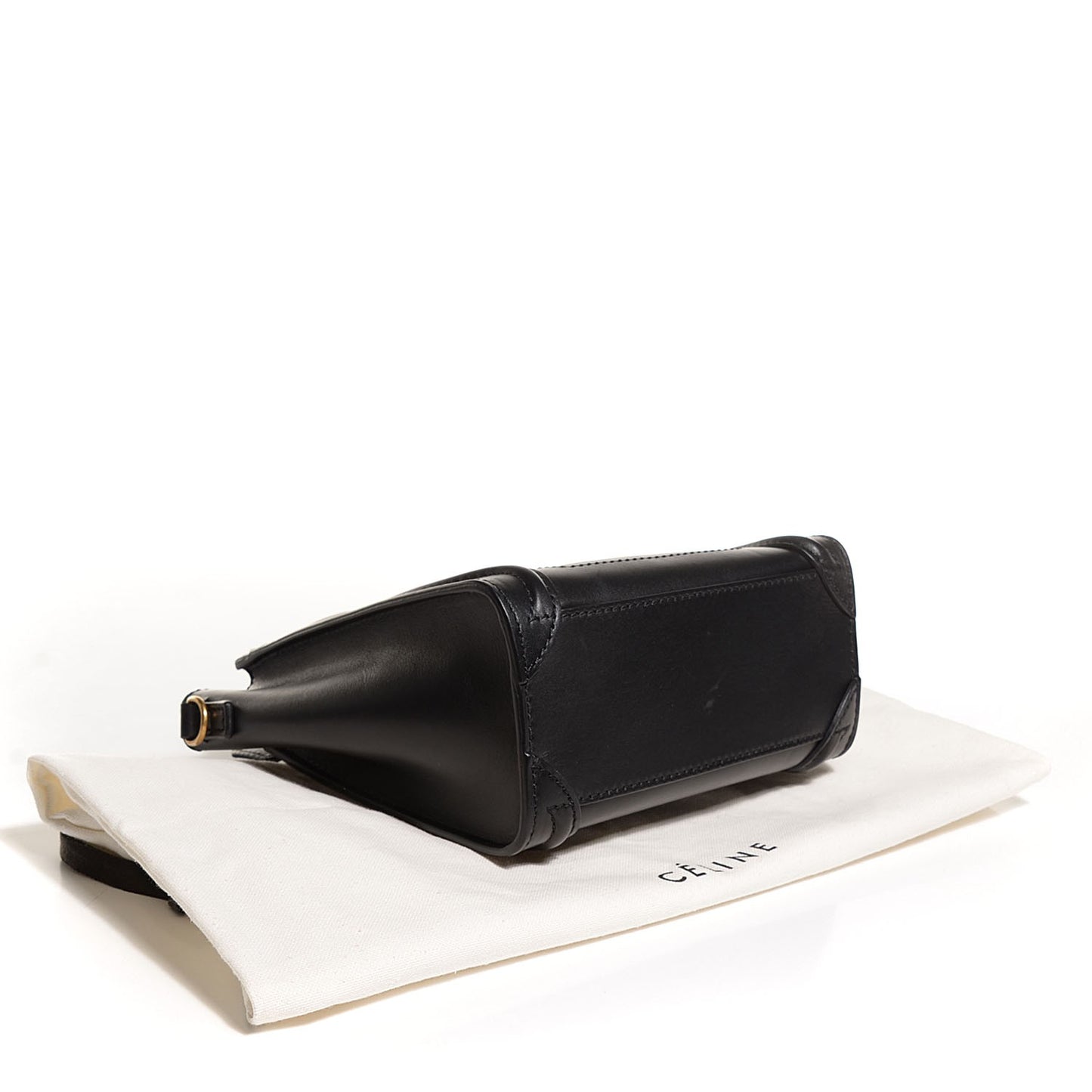 Smooth Calfskin Nano Luggage Black