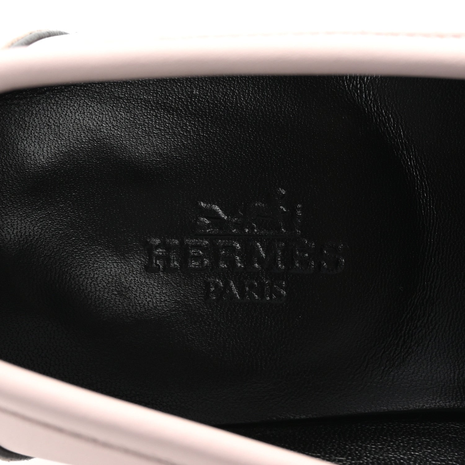 Hermes Calfskin Womens Paris Loafers 36 Rose Petale 8 of 10