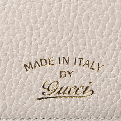 Gucci Dollar Calfskin Mini Swing Wallet Bag Mystic White 9 of 9