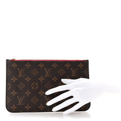 Louis Vuitton Monogram Neverfull MM GM Pochette Cherry 2 of 6