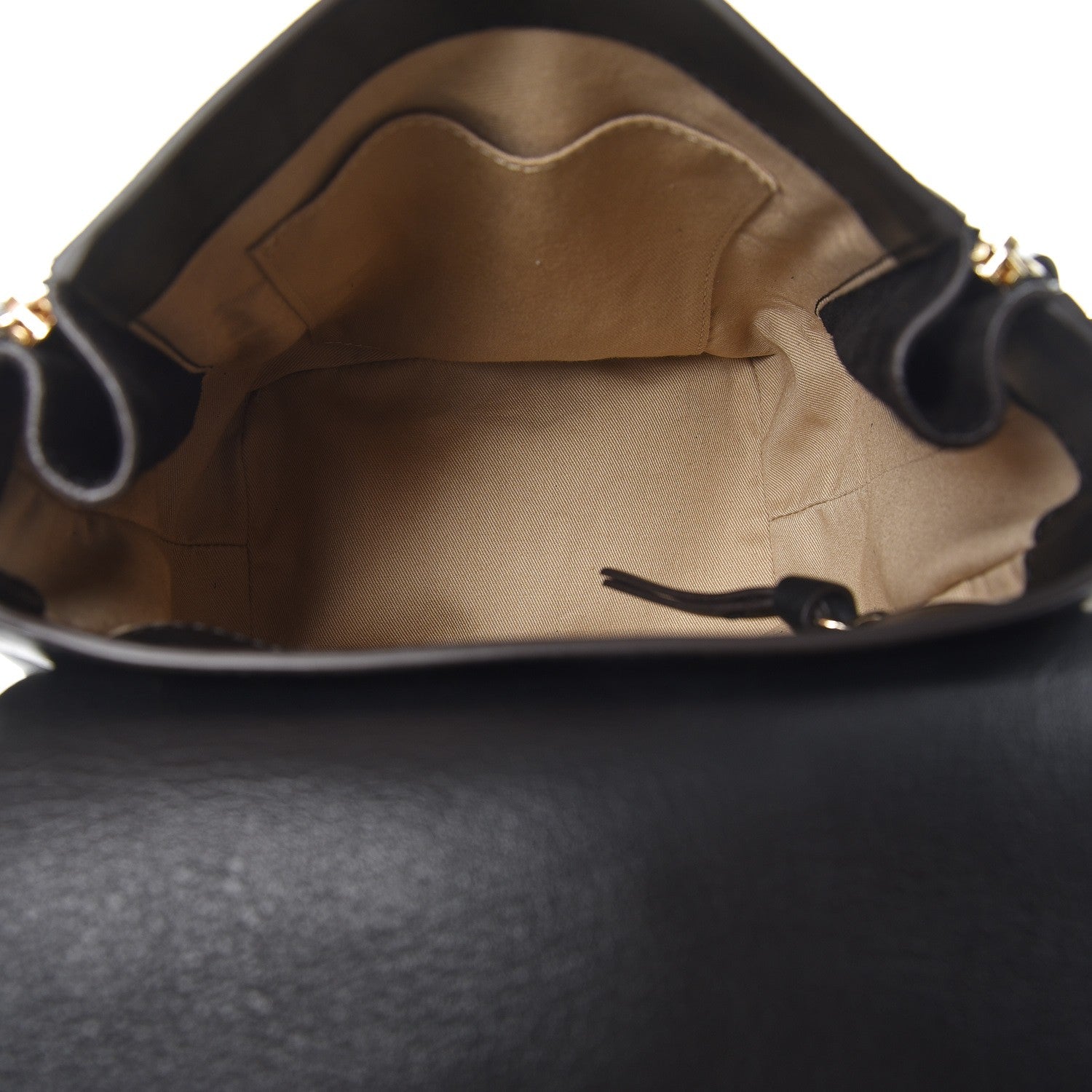 Chloe Suede Calfskin Small Faye Backpack Black 5 of 9