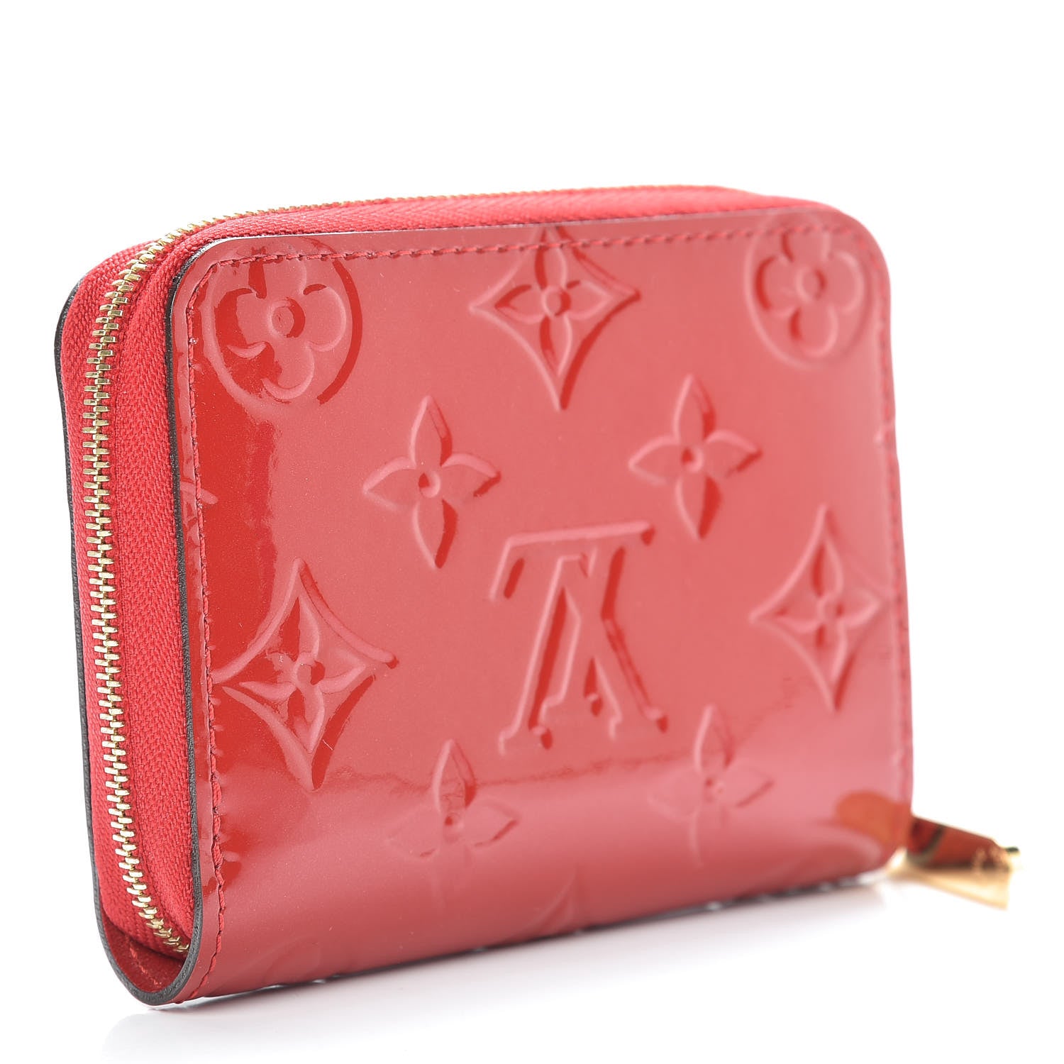 Louis Vuitton Vernis Zippy Coin Purse Cherry 3 of 8