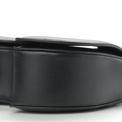 Off-White OFF WHITE Calfskin Burrow Saddle Bag Black 9 of 13