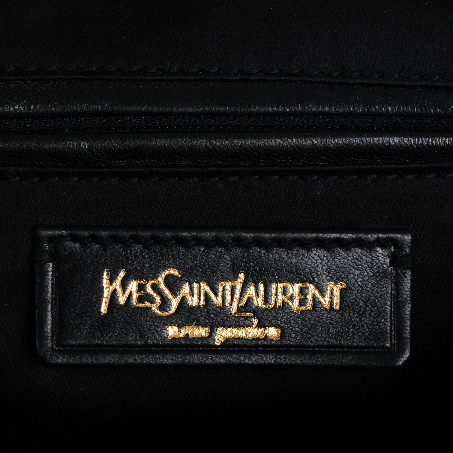 Saint Laurent Patent Large Muse Black 6 of 7