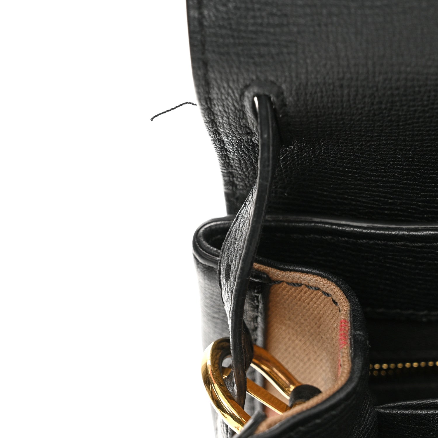 Burberry Derby Calfskin House Check Small Camberley Black 12 of 19