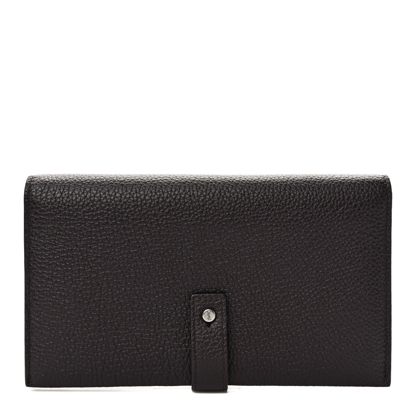 Grained Calfskin Souple Thin Wallet Amaranto