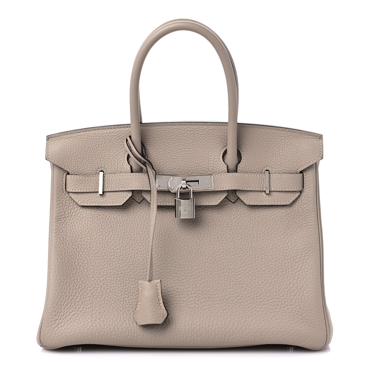 Hermes Togo BIRKIN 30 Gris Tourterelle 1 of 12