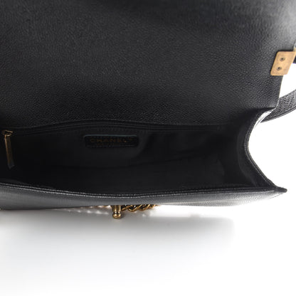 Chanel Caviar Quilted New Medium Boy Flap Black 5 of 12