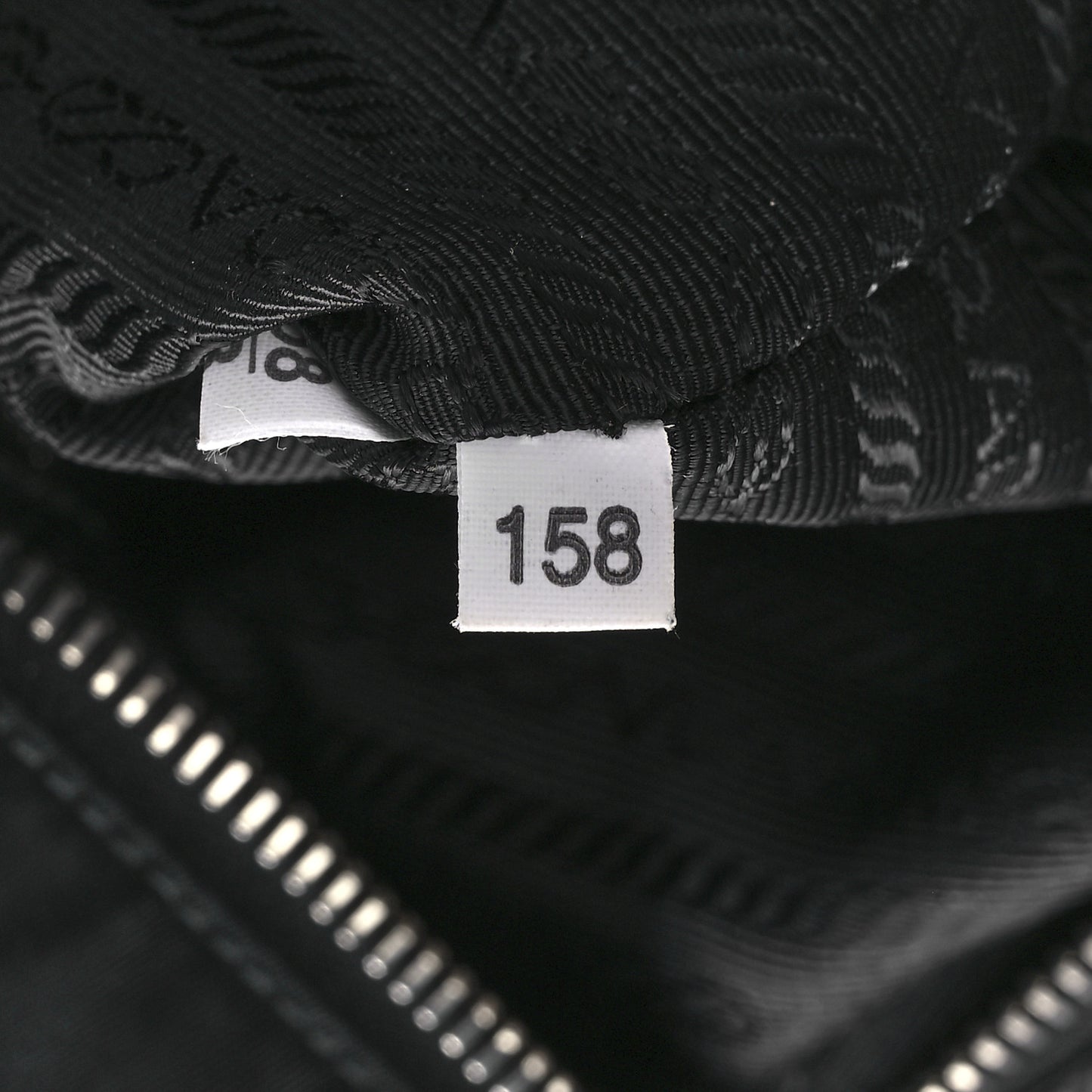 Nylon Vela Baby Bag Black