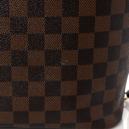 Louis Vuitton Damier Ebene Neo Neverfull MM Rose Ballerine 22 of 24