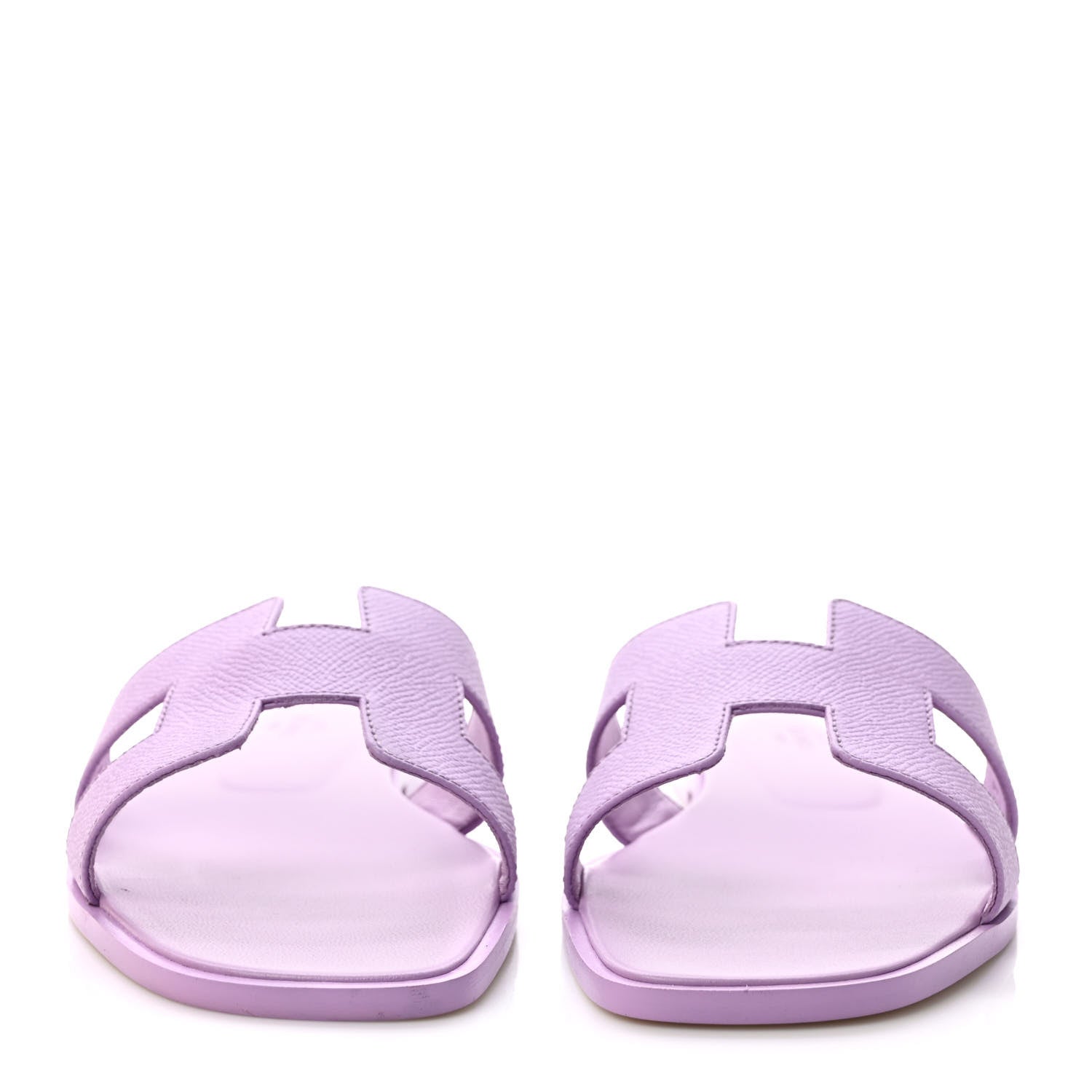 Hermes Epsom Oran Sandals 38 Violet Amethyste 2 of 8