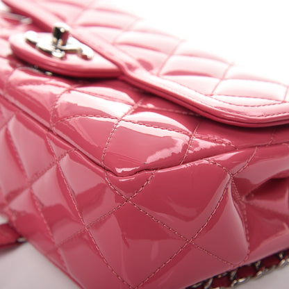 Chanel Patent Quilted Small Coco Shine Flap Pink 9 of 9