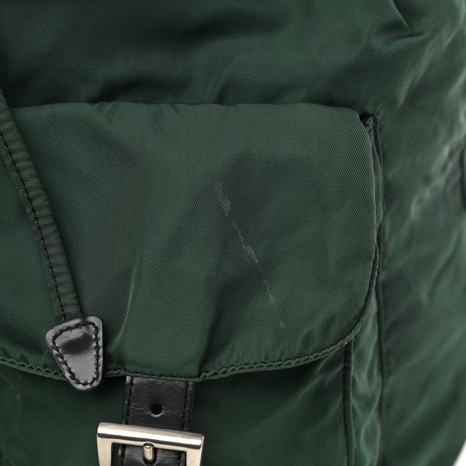 Prada Nylon Vela Backpack Green 12 of 14