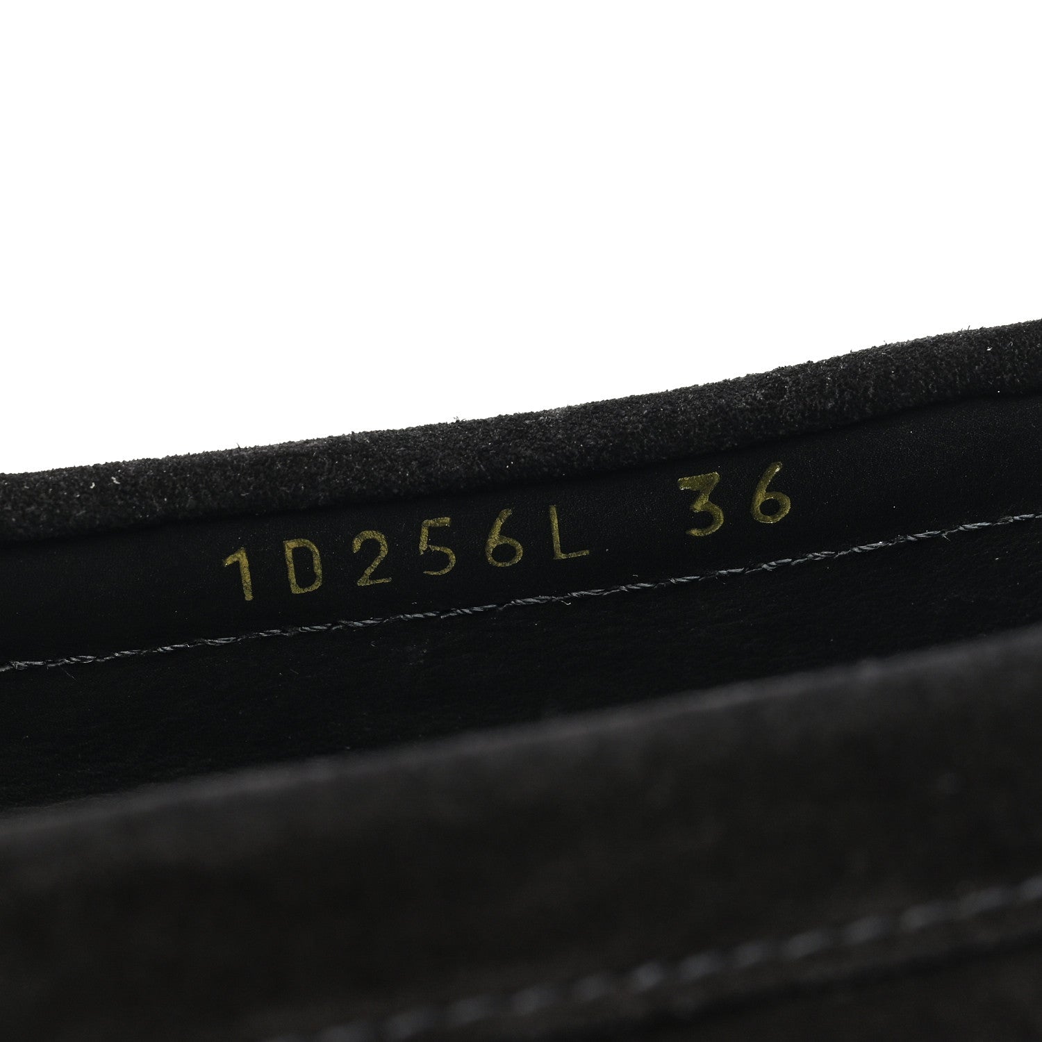 Prada Suede Metal Driving Loafers 36 Black 8 of 8