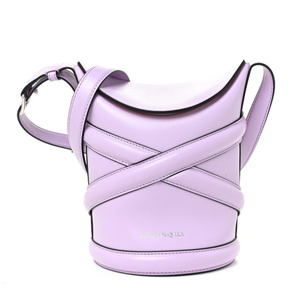 Alexander McQueen Calfskin The Curve Small Shoulder Bag Lilac 1 of 13