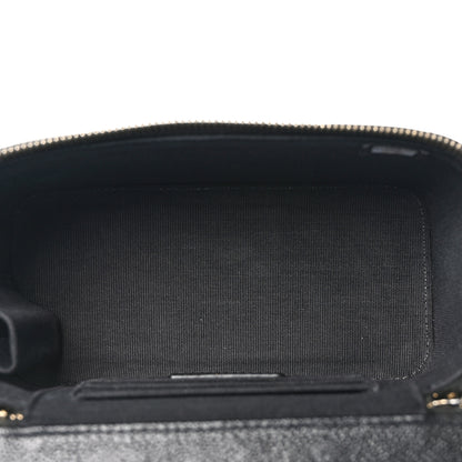 Chanel Caviar Quilted Small Tiny CC Vanity Case With Chain Black 6 of 12