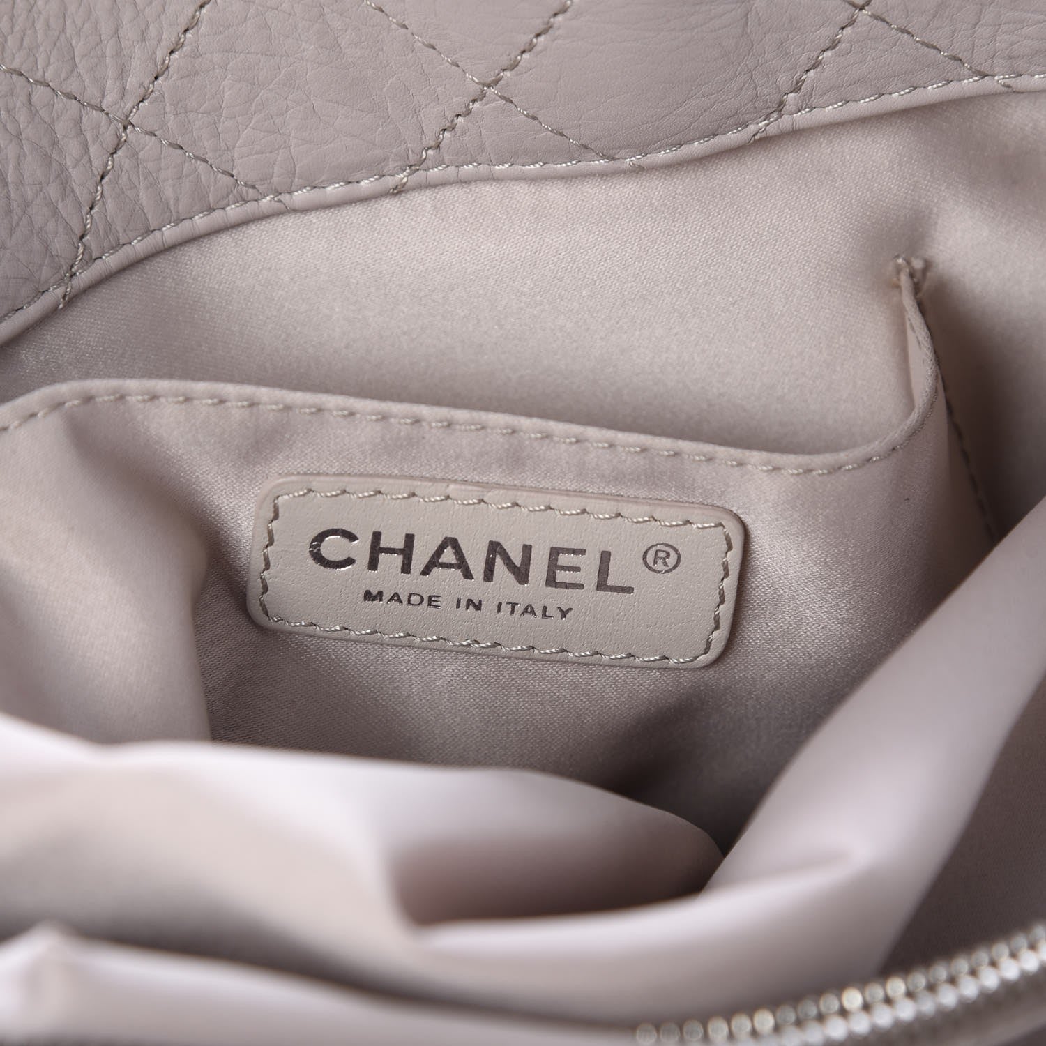 Chanel Calfskin Quilted Large Chic and Soft Shopping Tote Light Beige 8 of 10