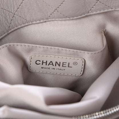 Chanel Calfskin Quilted Large Chic and Soft Shopping Tote Light Beige 8 of 10