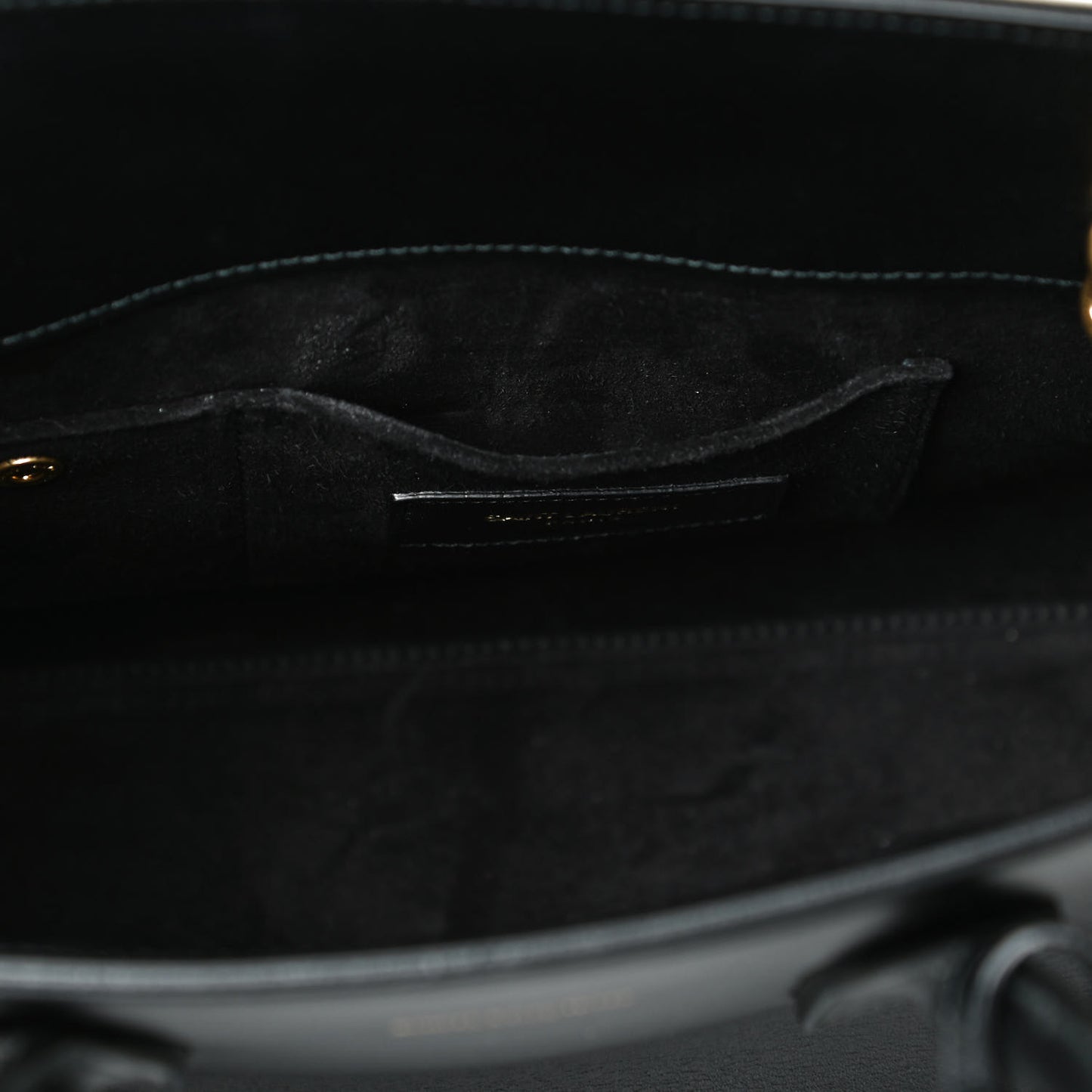 Calfskin Baby Sac De Jour Black