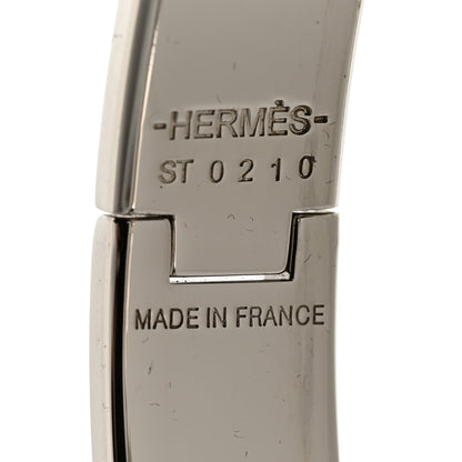 Hermes Enamel Narrow Clic Clac H Bracelet PM Black 4 of 5