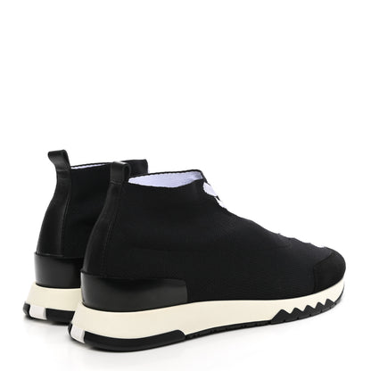 Hermes Mesh Volo Sneakers 39 Black 4 of 8