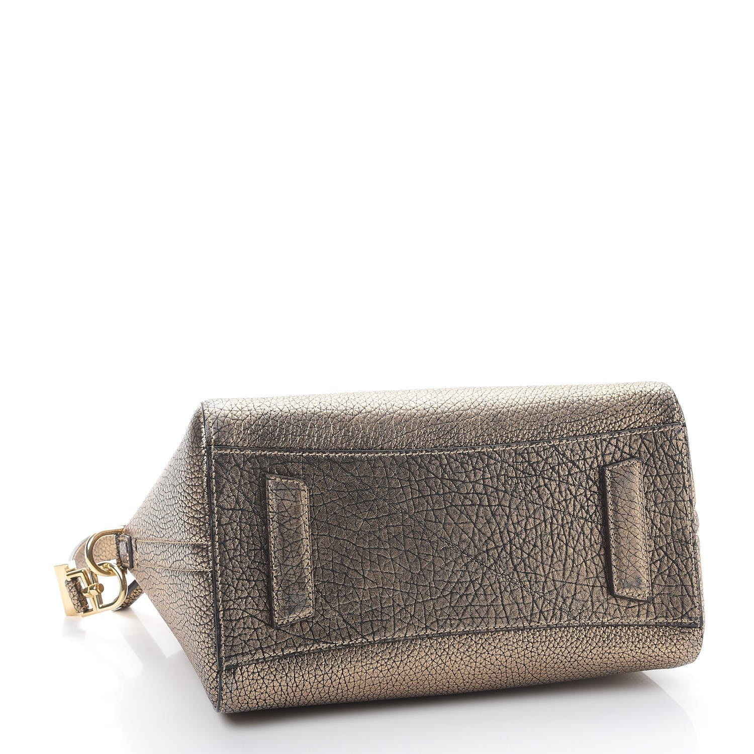 Givenchy Crackled Metallic Sugar Goatskin Small Antigona Light Gold 5 of 8