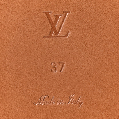Louis Vuitton Monogram Sunny Flat Thong Sandals 37 Brown 7 of 9