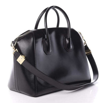 Givenchy Shiny Lord Calfskin Medium Antigona Black 4 of 13