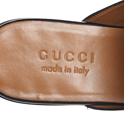 Gucci Calfskin Mens Princetown Slippers 6 Black 7 of 8