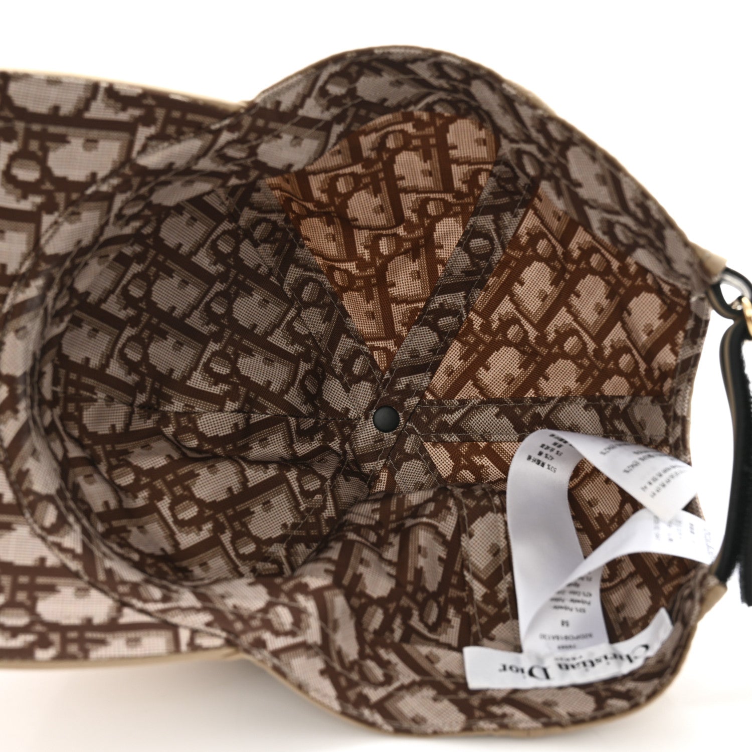 Christian Dior Polyester Baseball Hat Cap Beige 7 of 9