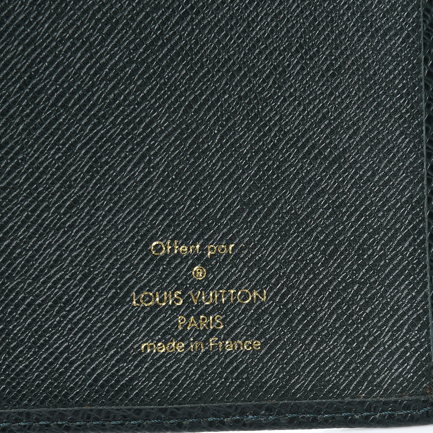 Taiga Checkbook Pocket Agenda Cover Epicea