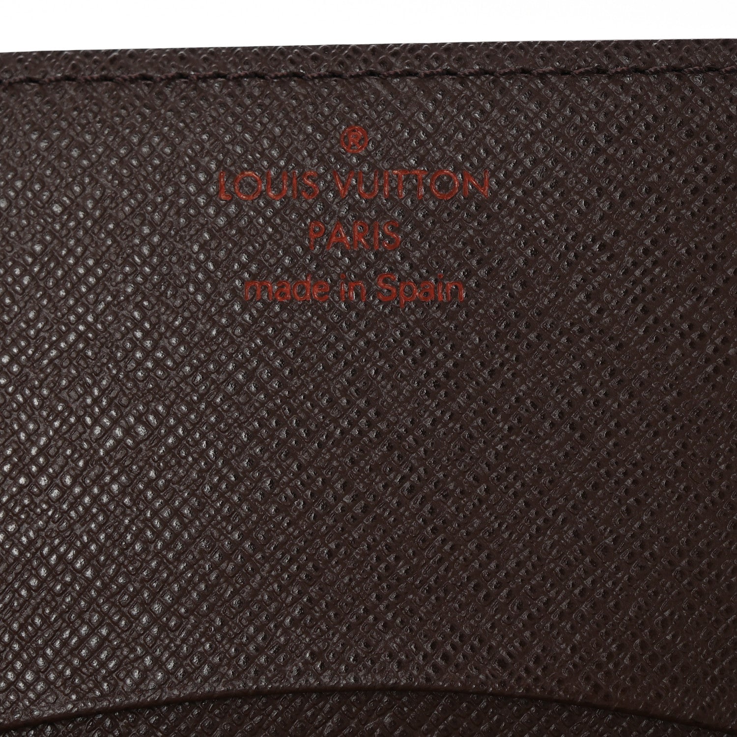 Louis Vuitton Damier Ebene Business Card Holder 6 of 9