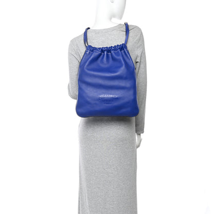 Hermes Cheri Calfskin Bridado Backpack Bleu Electrique 2 of 9