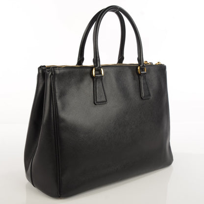 Prada Saffiano Large Galleria Double Zip Tote Black 3 of 10