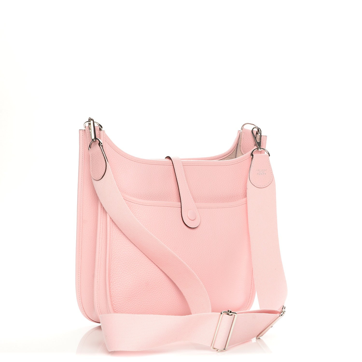 Hermes Taurillon Clemence Evelyne III PM Rose Sakura 3 of 7