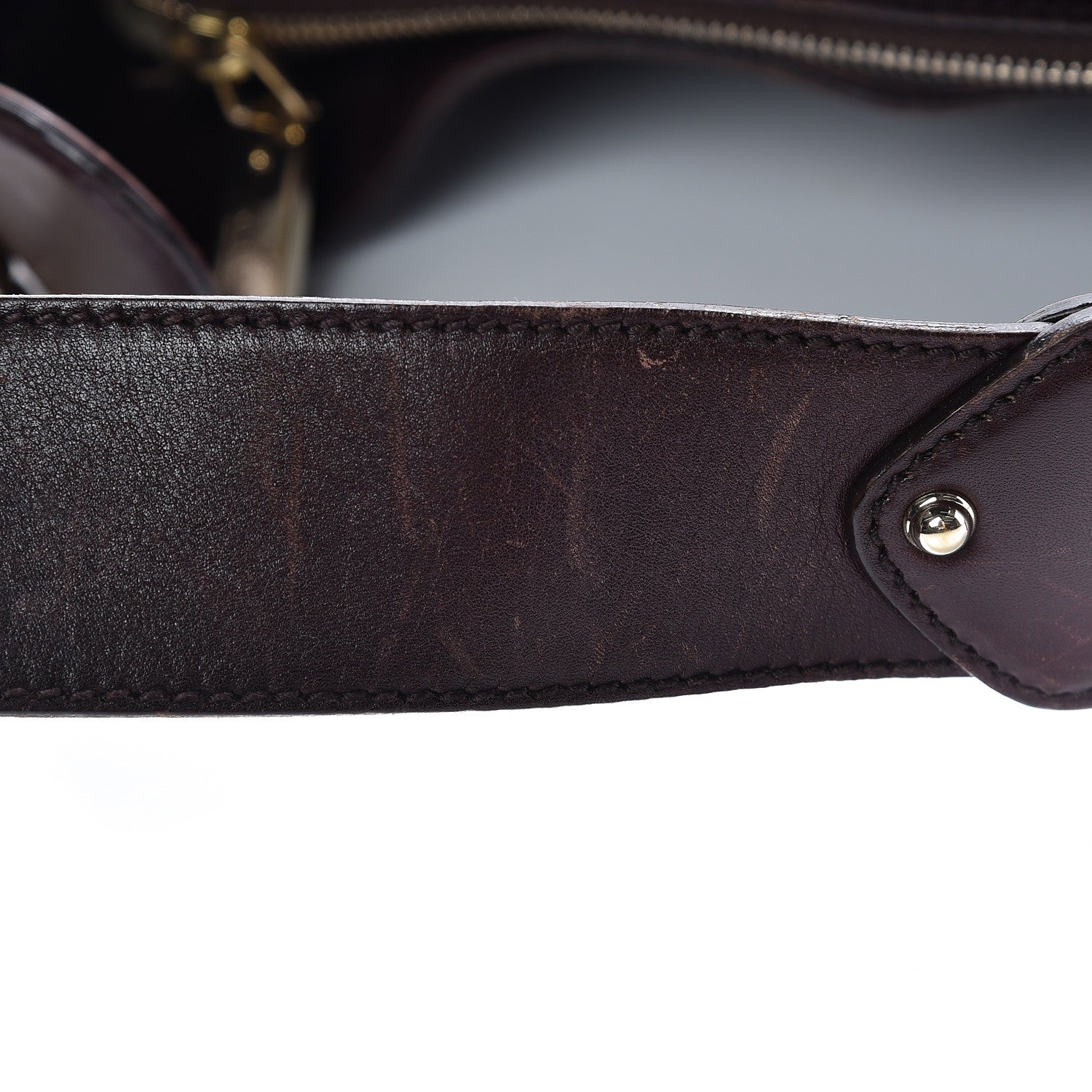 Gucci Guccissima Creole Hobo Chocolate 14 of 16