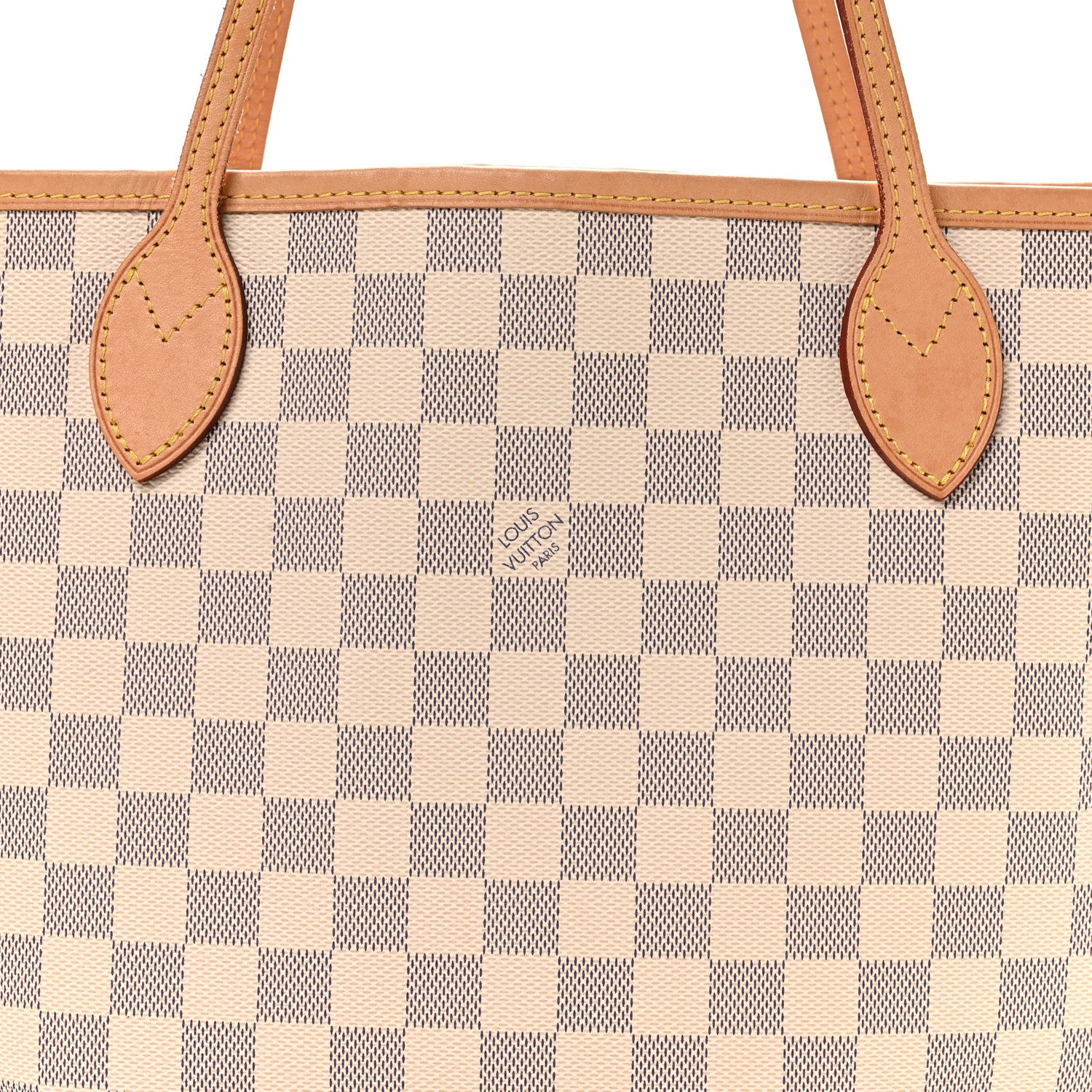 Louis Vuitton Damier Azur Neo Neverfull MM Rose Ballerine 8 of 10
