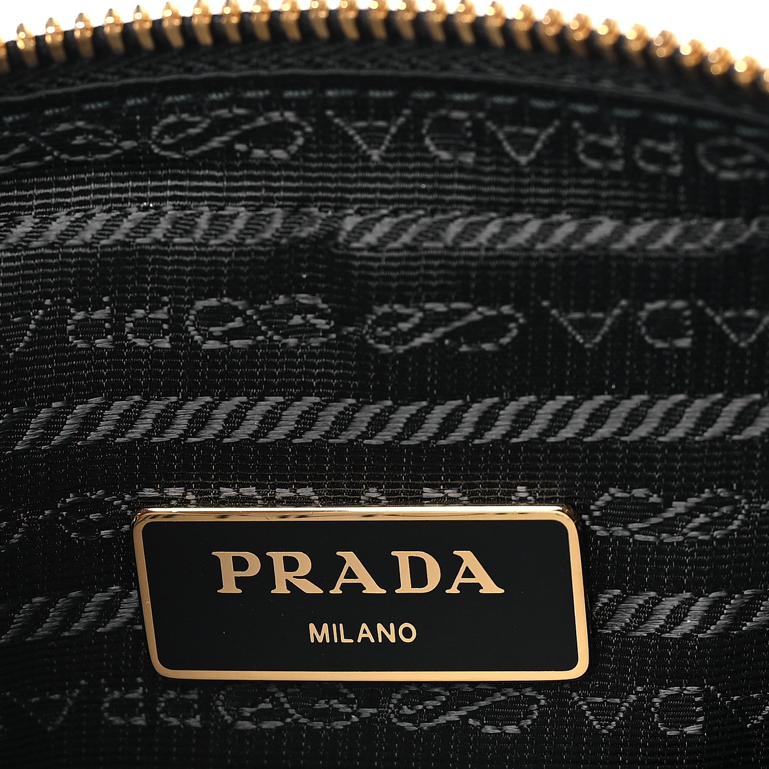 Prada Vitello Phenix Camera Bag Black 7 of 9