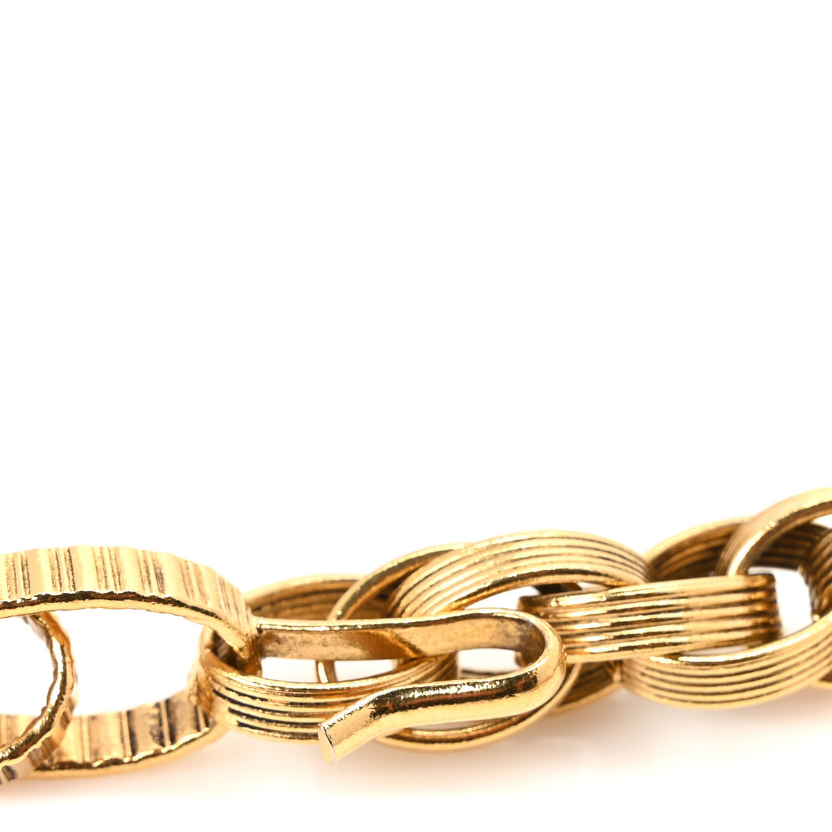 Chanel CC Medallion Chain Belt Gold 4 of 4