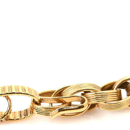 Chanel CC Medallion Chain Belt Gold 4 of 4