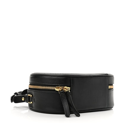 Fendi Vitello Grace Matte Mini O'Lock Camera Case Black 4 of 10