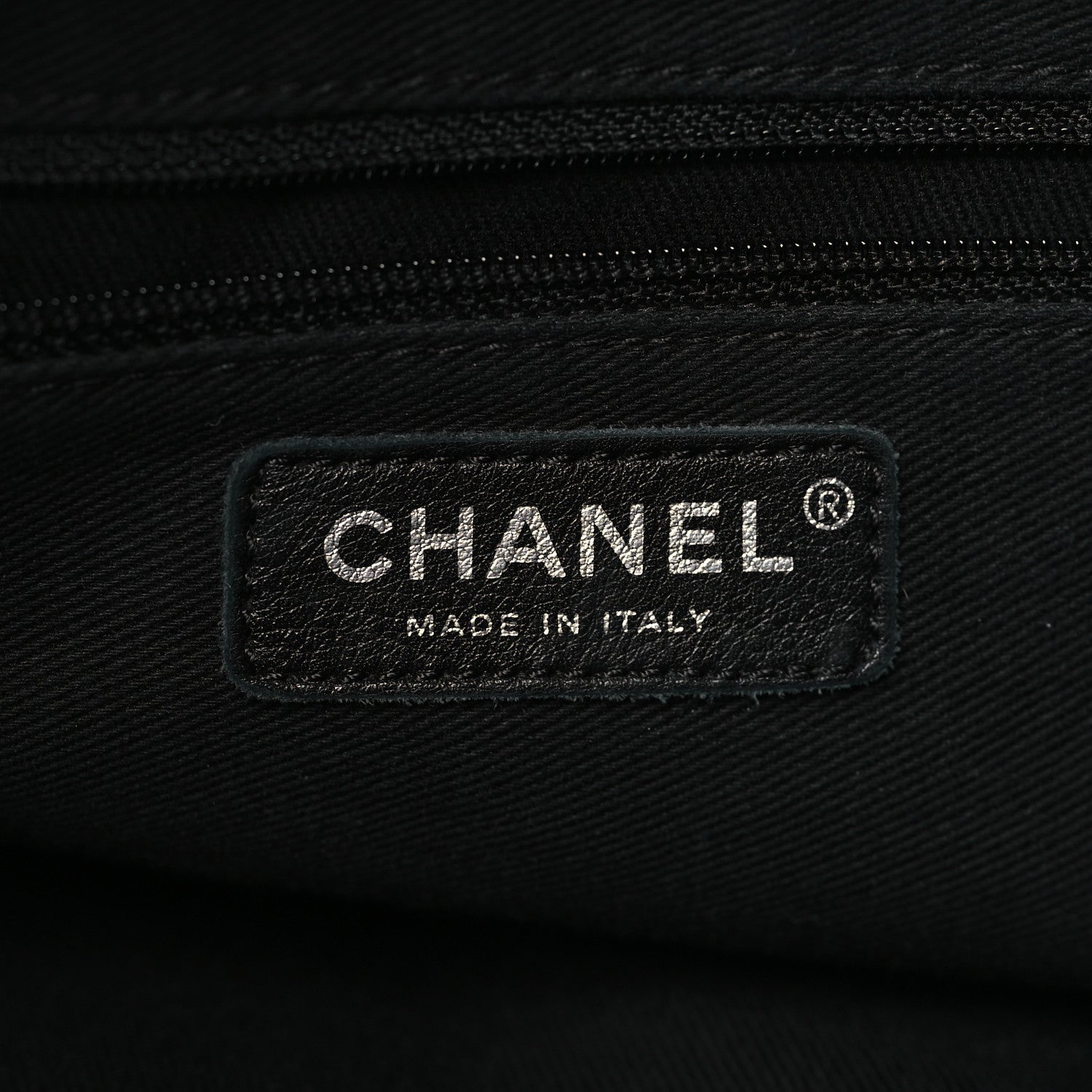 Chanel Fantasy Fur Quilted Camellia Tote Black 7 of 11