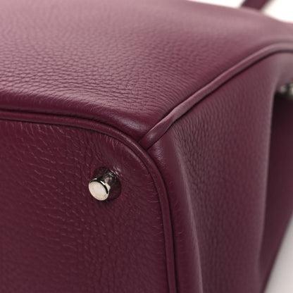 Christian Dior Bullcalf Large Diorissimo Tote Purple 14 of 16